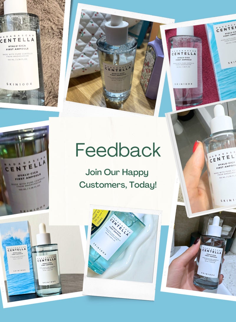 SKIN1004 Madagascar Centella Hyalu-Cica First Ampoule – Intensive Hydrating Serum With Centella Asiatica And Hyaluronic Acid For Deep Moisturization And Skin Repair – 100Ml - Image 3