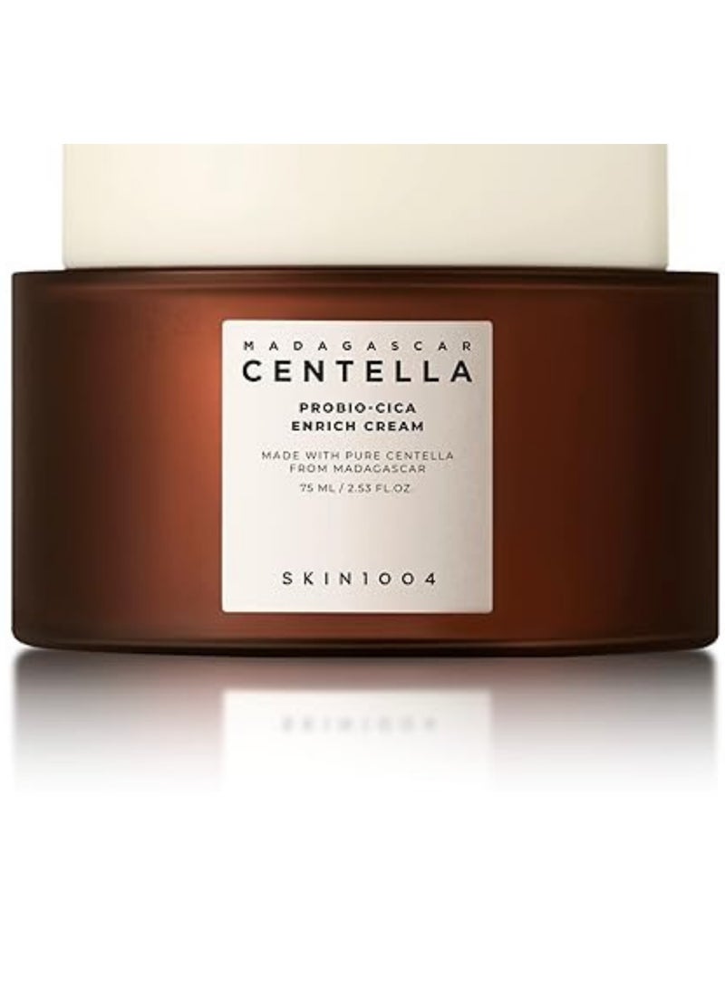 سكين 1004 - كريم Centella Probio-Cica Enrich 50 مل - كريم مرطب ومهدئ للوجه مع مستخلص Centella Asiatica والبروبيوتيك - Image 1