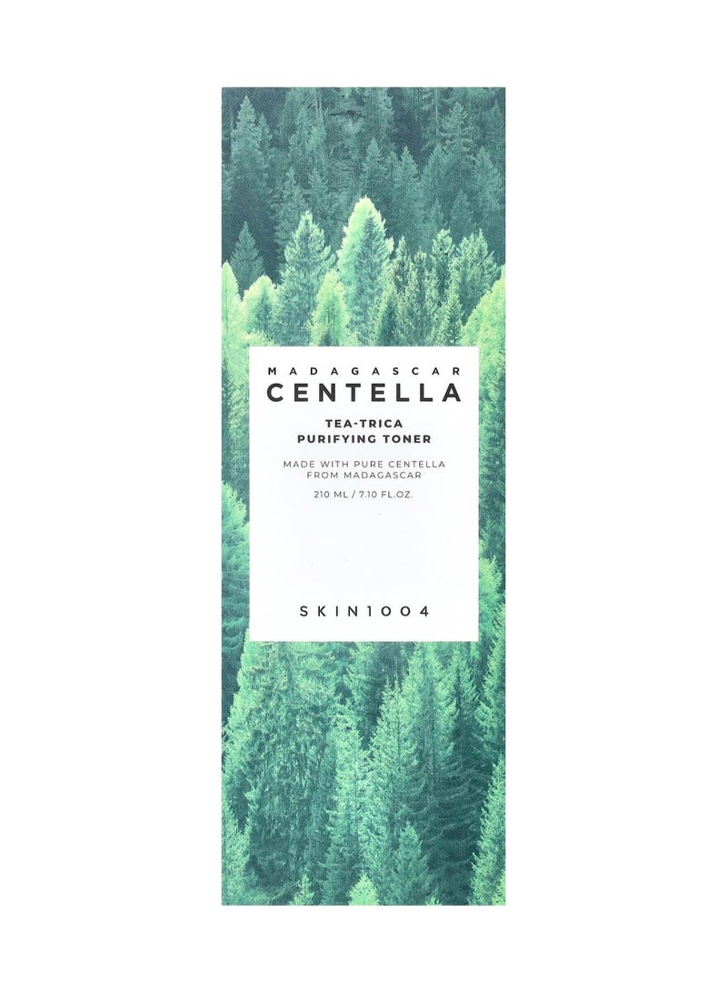 skin1004 - Tea-Trica Purifying Toner – Soothing Hydration and Acne Care with Centella Asiatica Extract – Balances and Refreshes Skin, 210ml - Image 1