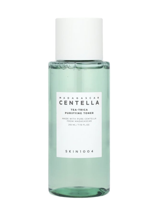 skin1004 - Tea-Trica Purifying Toner – Soothing Hydration and Acne Care with Centella Asiatica Extract – Balances and Refreshes Skin, 210ml - Image 1