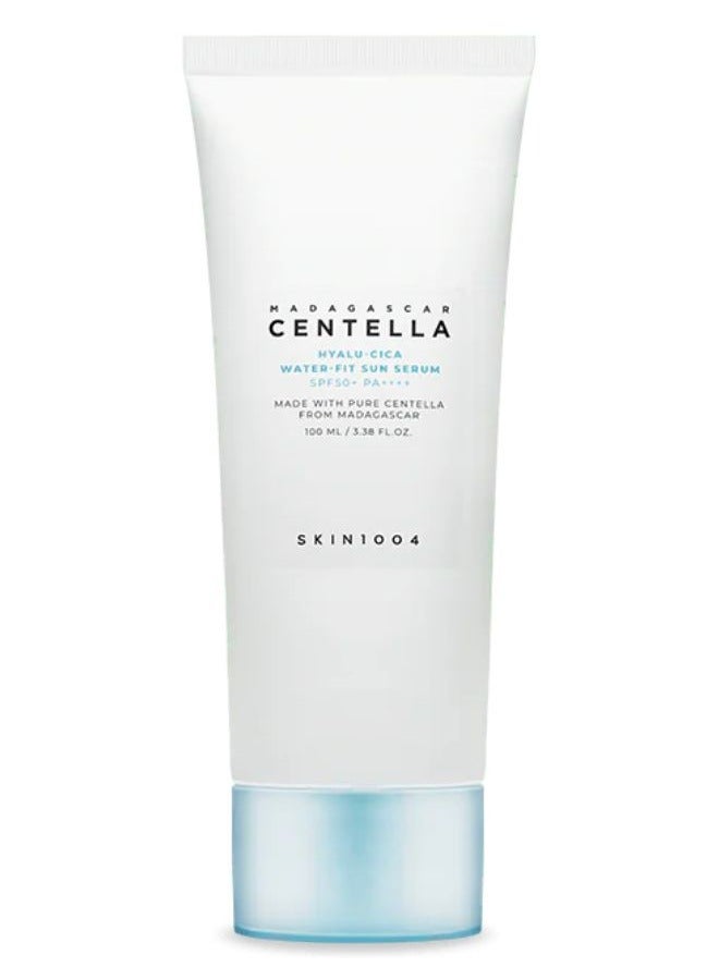 skin1004 - Madagascar Centella Hyalu-Cica Water-Fit Sun Serum 100ml - Image 1