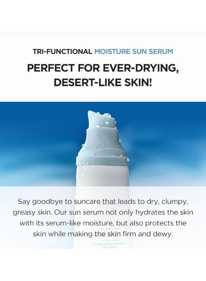skin1004 - Madagascar Centella Hyalu-Cica Water-Fit Sun Serum 100ml - Image 1
