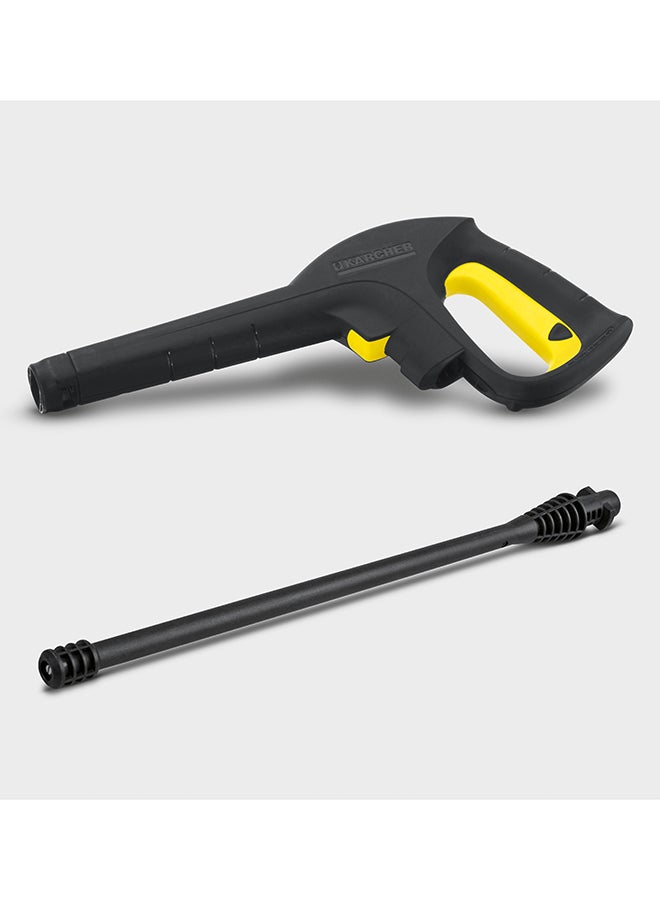 KARCHER Compact Pressure Washer 100 Bar, 1200W For Car, Bicycle And Home Cleaning, Karcher K1 Horizontal Yellow & Black  - Image 1