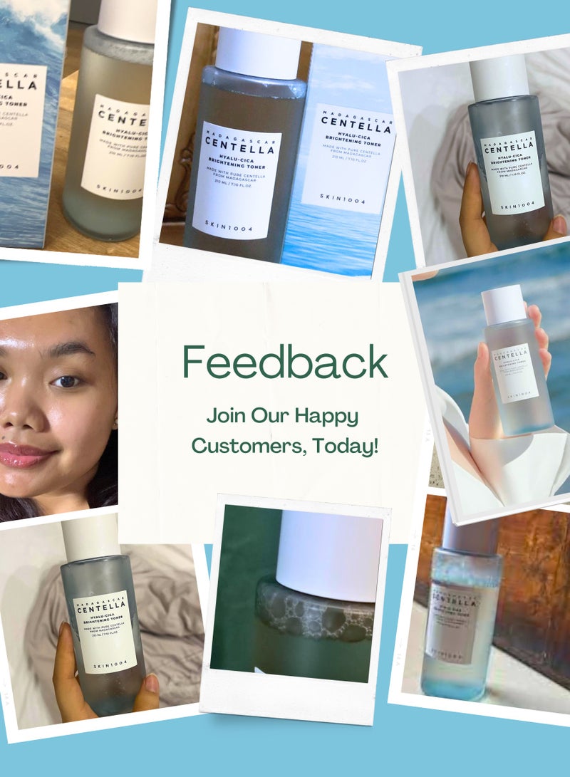 سكين1004 تونر مرطب ومنعش بحمض الهيالورونيك والسيكا والنياسيناميد - محلول متعدد العناية لتفتيح البشرة وترطيبها - 210 مل - Image 3