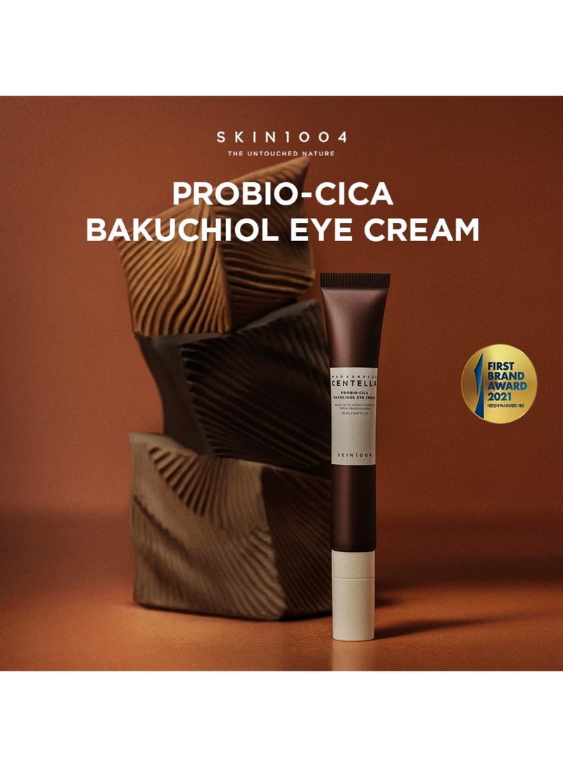 skin1004 - Probio-Cica Bakuchiol Eye Cream - Gentle Anti-Wrinkle Eye Cream With Probiotic-Centella Blend And Bakuchiol For Youthful, Hydrated Eyes, 20Ml - Image 1