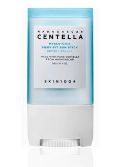 skin1004 Hyalu-Cica Silky-Fit Sun Stick – Moisturizing Matte Finish Sunstick with Hyaluronic Acid and Centella Asiatica – Lightweight Sun Protection with Soothing Benefits  - Image 1