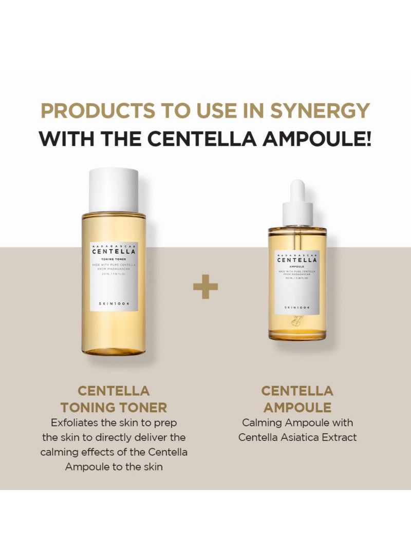 Madagascar Centella Asiatica Ampoule Facial Serum - Hydrating And Soothing Serum - 100Ml