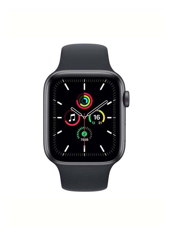 Apple Renewed - Watch SE-44mm (1st Generation) GPS + Space Grey Aluminum Case With Sport Band Midnight - Image 2