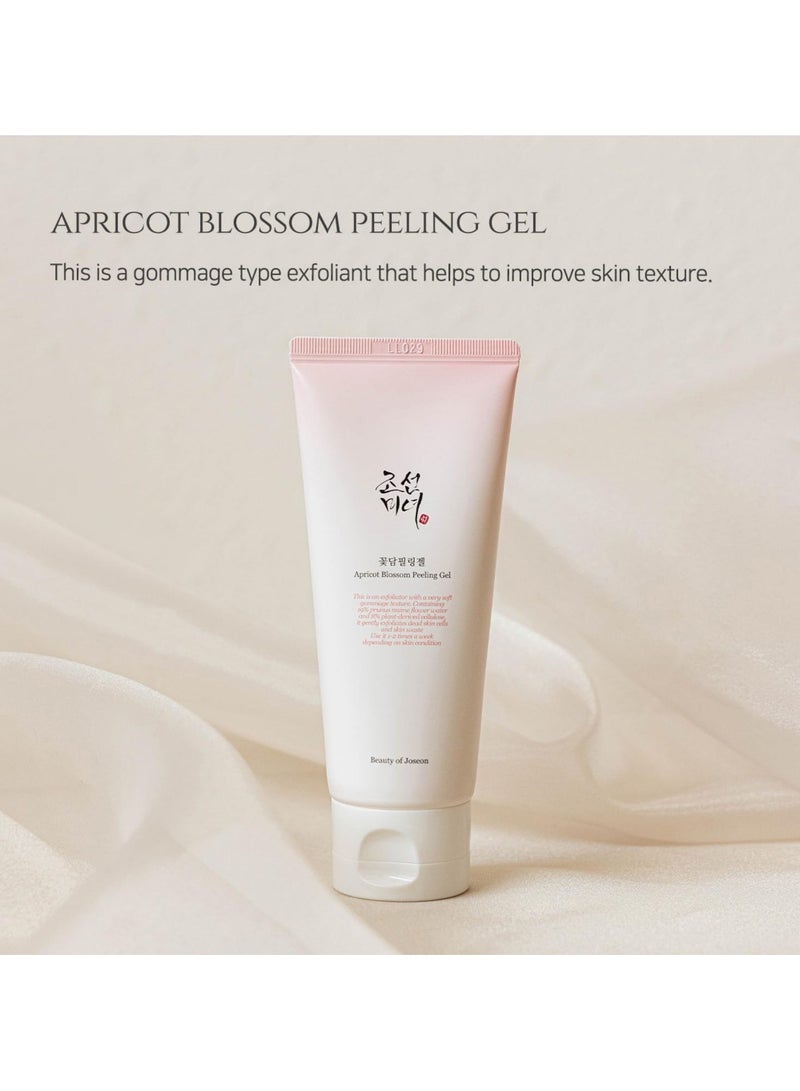 Beauty of Joseon - Apricot Blossom Peeling Gel - Gentle Exfoliating and Brightening Face Gel - 100ml (3.38 fl. oz.) - Removes Dead Skin Cells, Unclogs Pores, and Enhances Skin Radiance for a Smooth, Glowing Complexion 100ml (3.38 fl.oz.) - Image 1