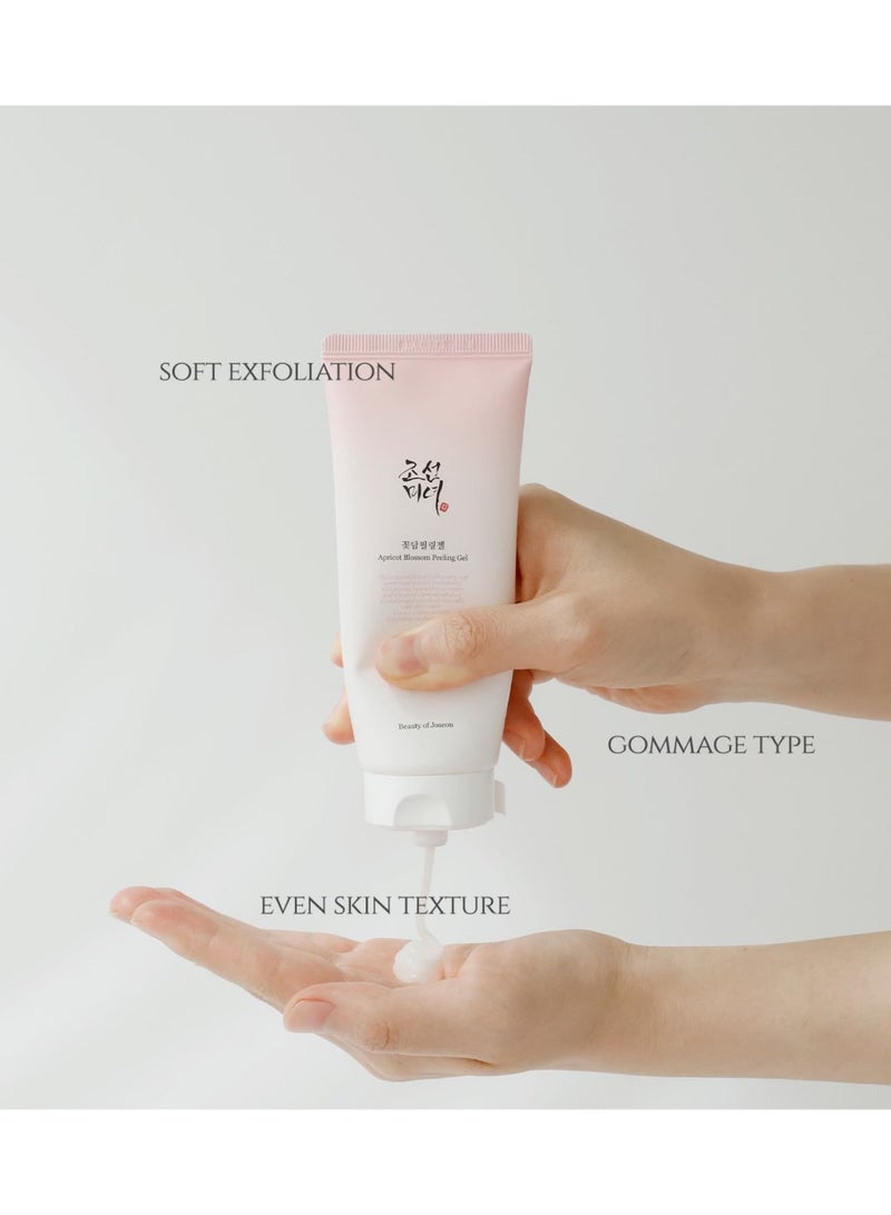 Beauty of Joseon - Apricot Blossom Peeling Gel - Gentle Exfoliating and Brightening Face Gel - 100ml (3.38 fl. oz.) - Removes Dead Skin Cells, Unclogs Pores, and Enhances Skin Radiance for a Smooth, Glowing Complexion 100ml (3.38 fl.oz.) - Image 1