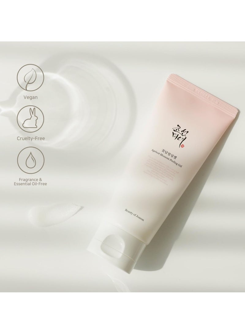 Beauty of Joseon - Apricot Blossom Peeling Gel - Gentle Exfoliating and Brightening Face Gel - 100ml (3.38 fl. oz.) - Removes Dead Skin Cells, Unclogs Pores, and Enhances Skin Radiance for a Smooth, Glowing Complexion 100ml (3.38 fl.oz.) - Image 1