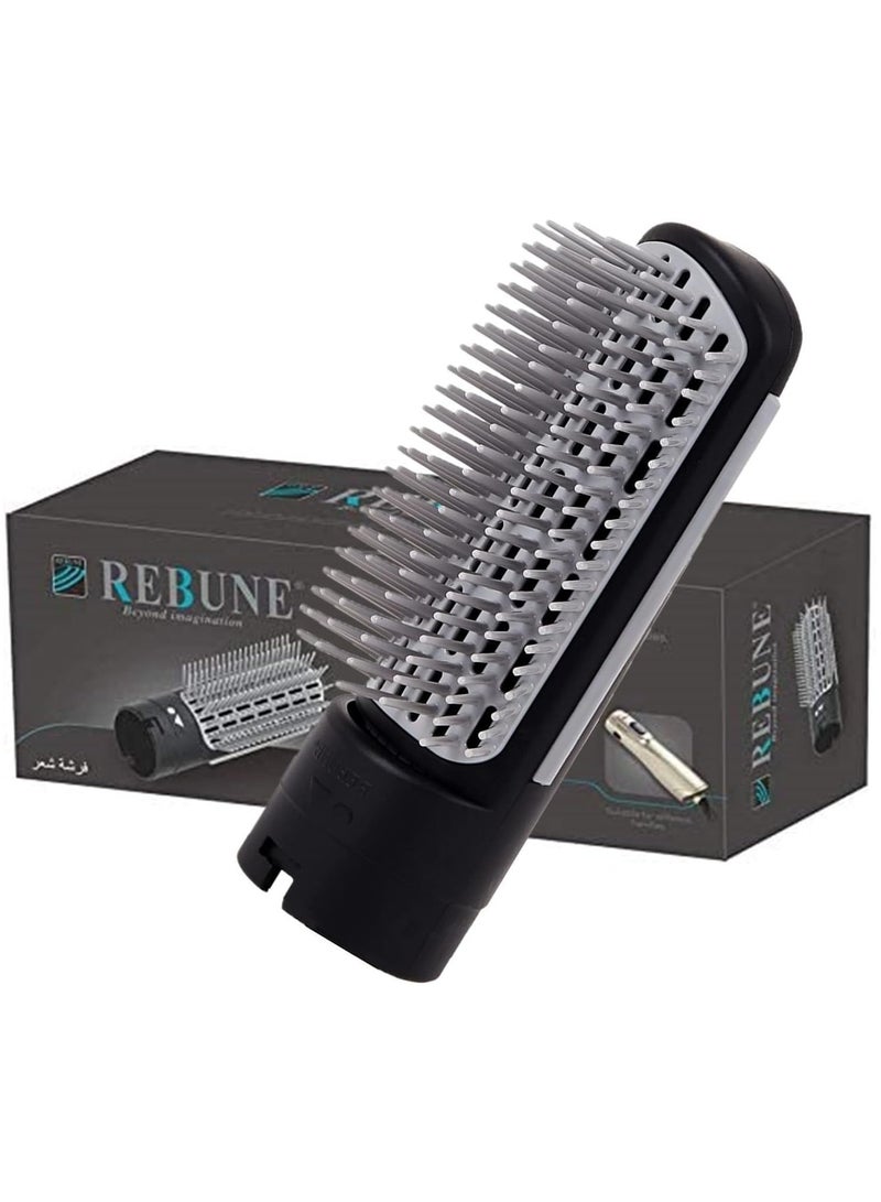 REBUNE - 2Pcs Black Hair Styler Brush Attachment For RE-2025 RE-2078 RE-2024 RE-2013 RE-2017 RE-2201 And Most Models - Image 1