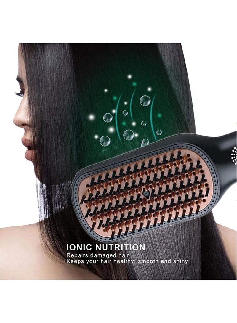 REBUNE RE-8888 1300W Hair Dryer Brush One-Step Hot Air Styler Volumizer Negative Ionic Hair Styler or Drying Styling and Frizz Control  - Image 5