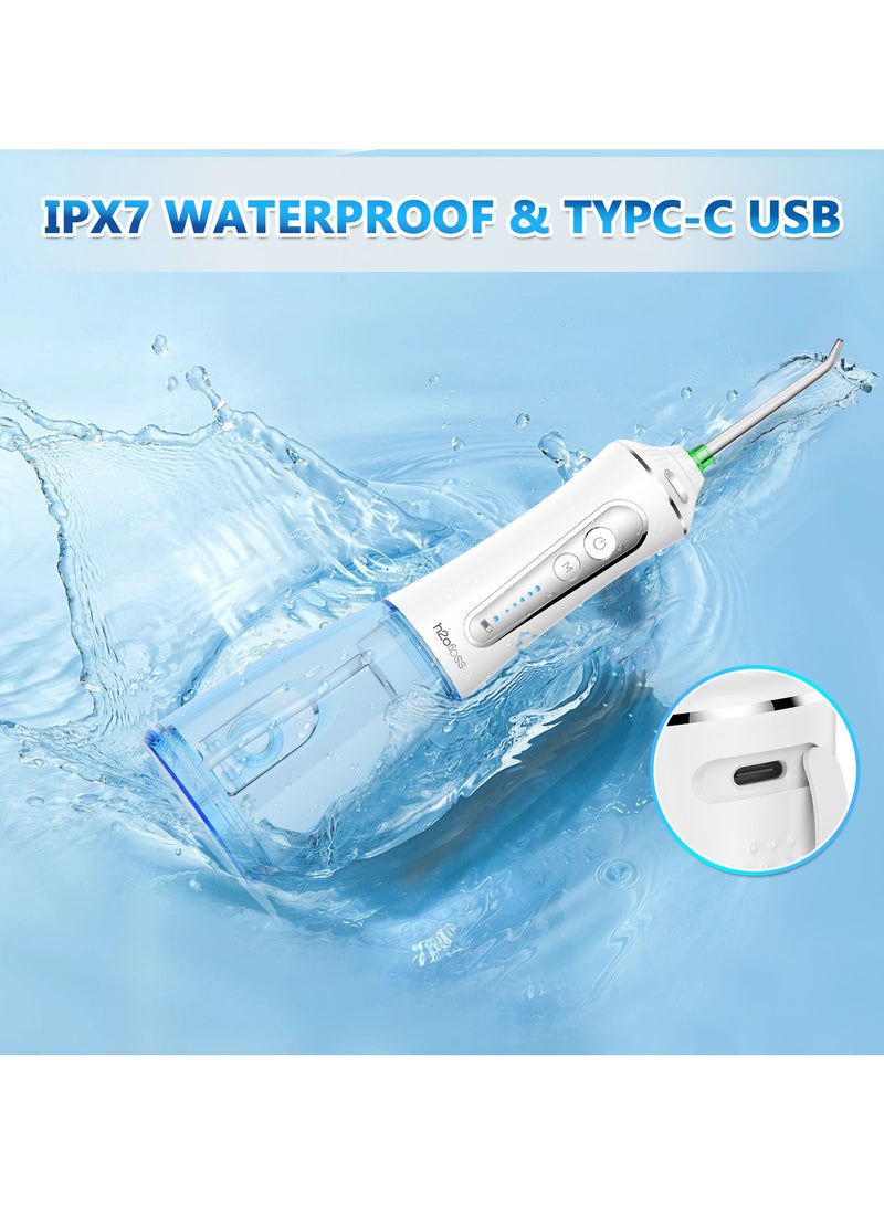 2024 Upgraded Whitening Water Floss, Portable And Rechargeable, Gentle Teeth Whitening, Ipx7 White