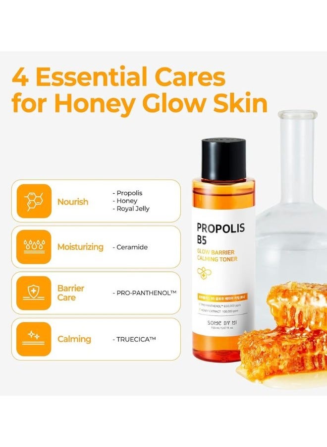 Some by Mi Propolis B5 Glow Barrier Calming Toner 150ml  - Image 2