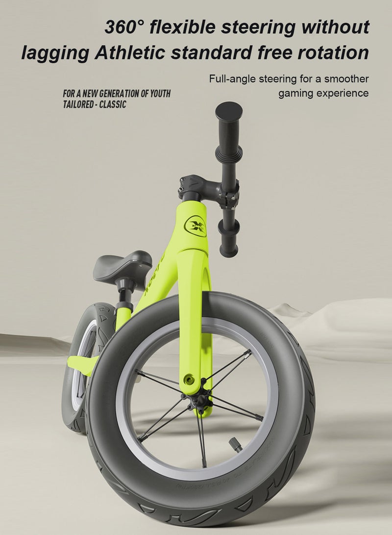 Kidle Balance Bike 1-6 Years with Adjustable Seat and Handlebar, Sports Balance Bike for Toddlers Safe Riding Toy, No Pedal Training Bike 12inch  - Image 2