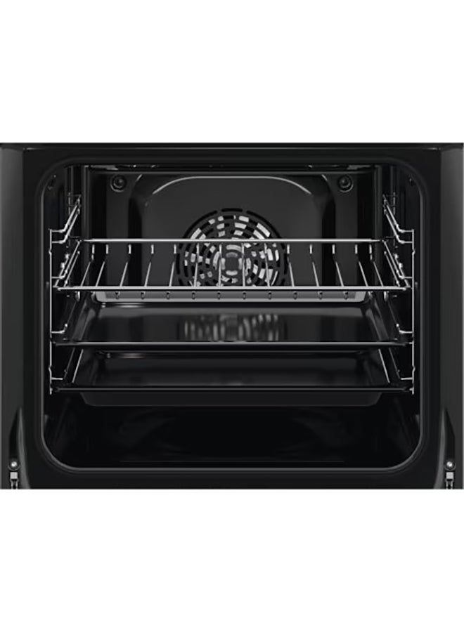 Electrolux 60cm Premium Built-In Oven With Fan, 58L XL Oven Capacity With Aqua Cleaning, Child Lock, Functions Includes Baking Grilling Defrost & Toasting, Cooling Fan, UltimateTaste600 KOH2H00BK Black - Image 2