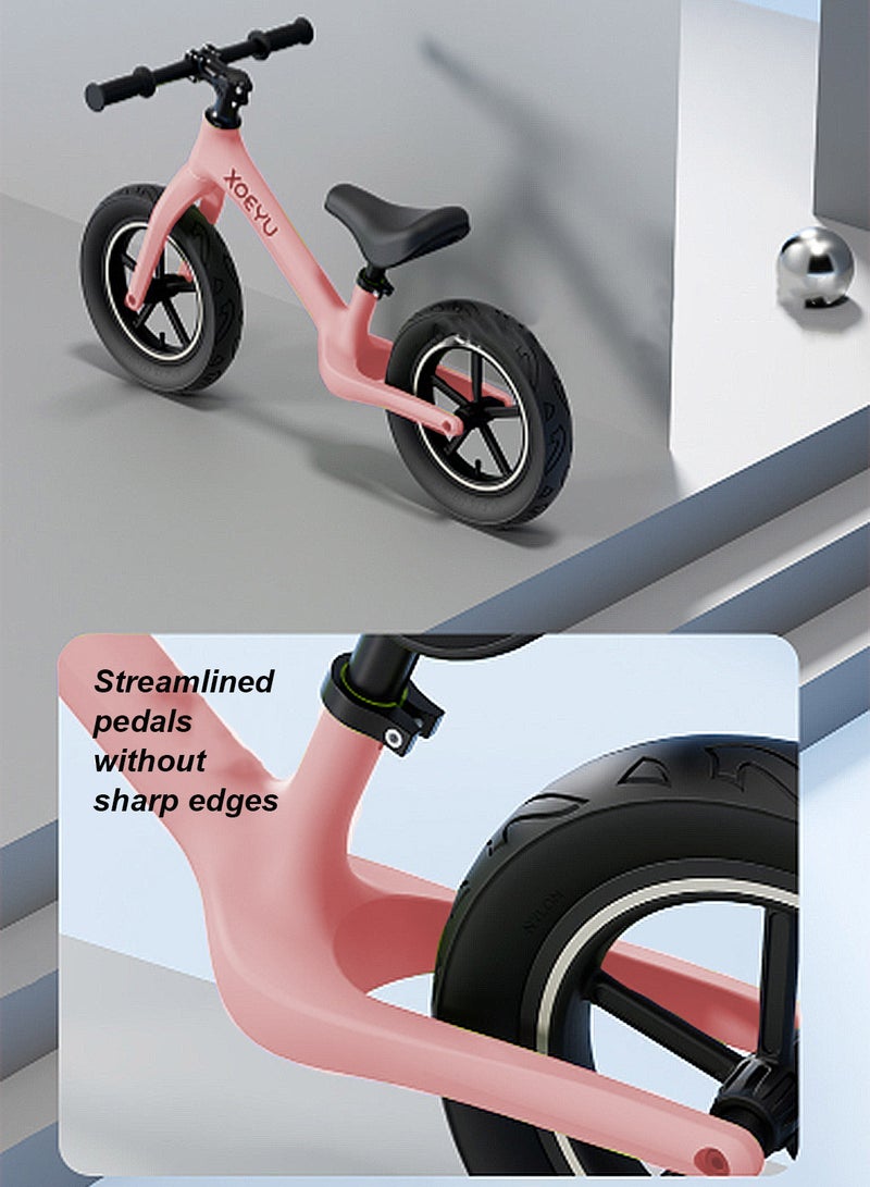 Kidle Balance Bike 1-6 Years with Adjustable Seat and Handlebar, Sports Balance Bike for Toddlers Safe Riding Toy, No Pedal Training Bike 12inch  - Image 4