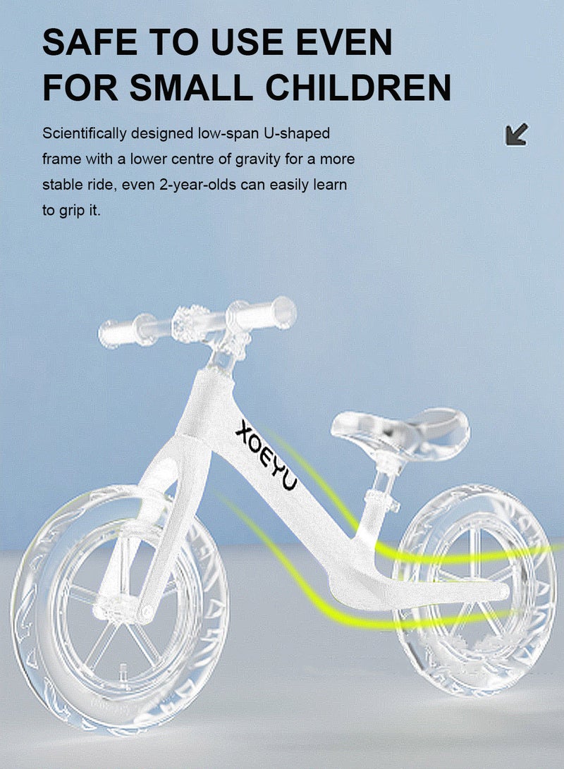 Kidle Balance Bike 1-6 Years with Adjustable Seat and Handlebar, Sports Balance Bike for Toddlers Safe Riding Toy, No Pedal Training Bike 12inch  - Image 5