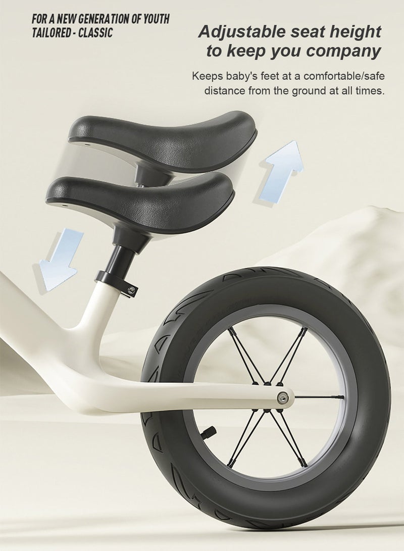 Kidle Balance Bike 1-6 Years with Adjustable Seat and Handlebar, Sports Balance Bike for Toddlers Safe Riding Toy, No Pedal Training Bike 12inch  - Image 3