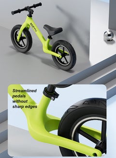 Kidle Balance Bike 1-6 Years with Adjustable Seat and Handlebar, Sports Balance Bike for Toddlers Safe Riding Toy, No Pedal Training Bike 14inch  - Image 4