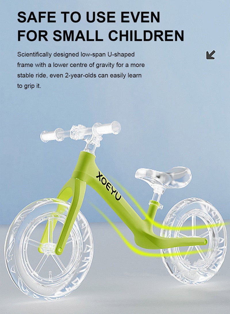 Kidle Balance Bike 1-6 Years with Adjustable Seat and Handlebar, Sports Balance Bike for Toddlers Safe Riding Toy, No Pedal Training Bike 14inch  - Image 5