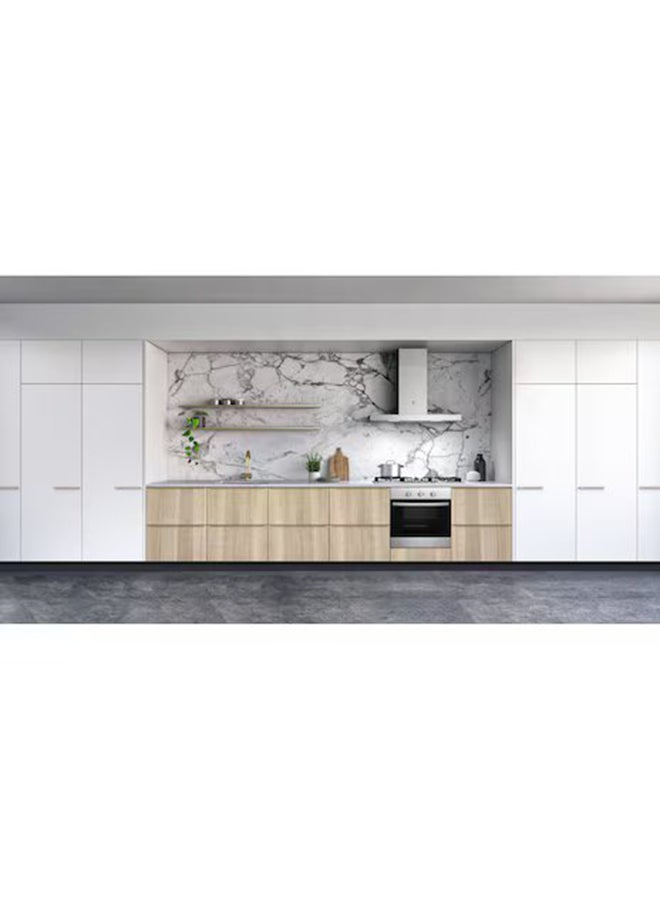 الكترولوكس فرن غاز مدمج متميز 60 سم، سعة فرن 68 لتر XL مع شواية دوارة، قفل للأطفال، جهاز أمان اللهب، باب قابل للإزالة، مروحة تبريد، باب مزدوج الزجاج، UltimateTaste300 - Image 4