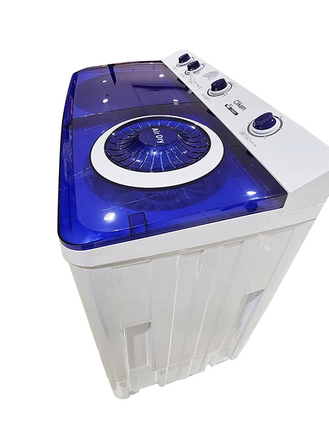 Clikon - 15 KG Semi Automatic Washing Machine CK631 White - Image 1