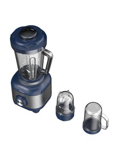 كليكون 3-IN-1 Juicer Blender With Powerful Copper Motor 600 W CK2684 Dark Blue/Silver  - Image 4