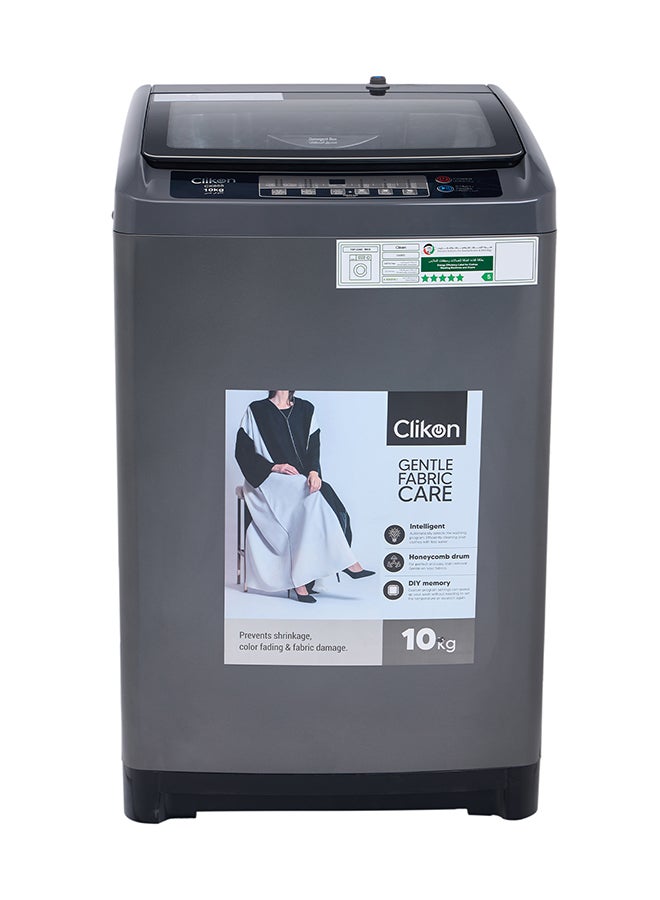 كليكون غسالة أوتوماتيكية كاملة تحميل علوي 10 كجم - Image 2