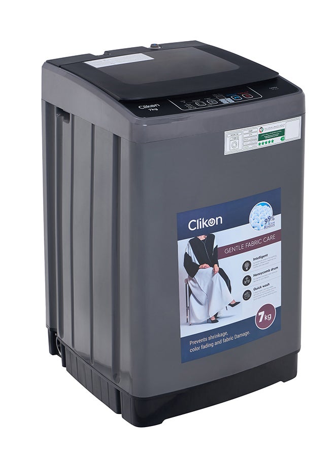 كليكون غسالة أوتوماتيكية كاملة تحميل علوي 7 كجم - Image 3