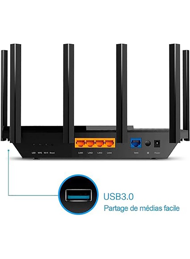 TP-LINK AX5400 WiFi 6 Dual Band Gigabit Wireless Internet Router, High-Speed AX Router for Streaming, Long Range Coverage - Archer AX73 Black - Image 3