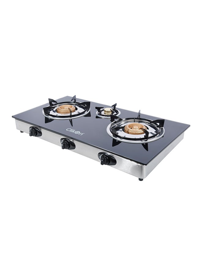 Clikon 3-Burner Glass Stove CK4279 Black  - Image 5