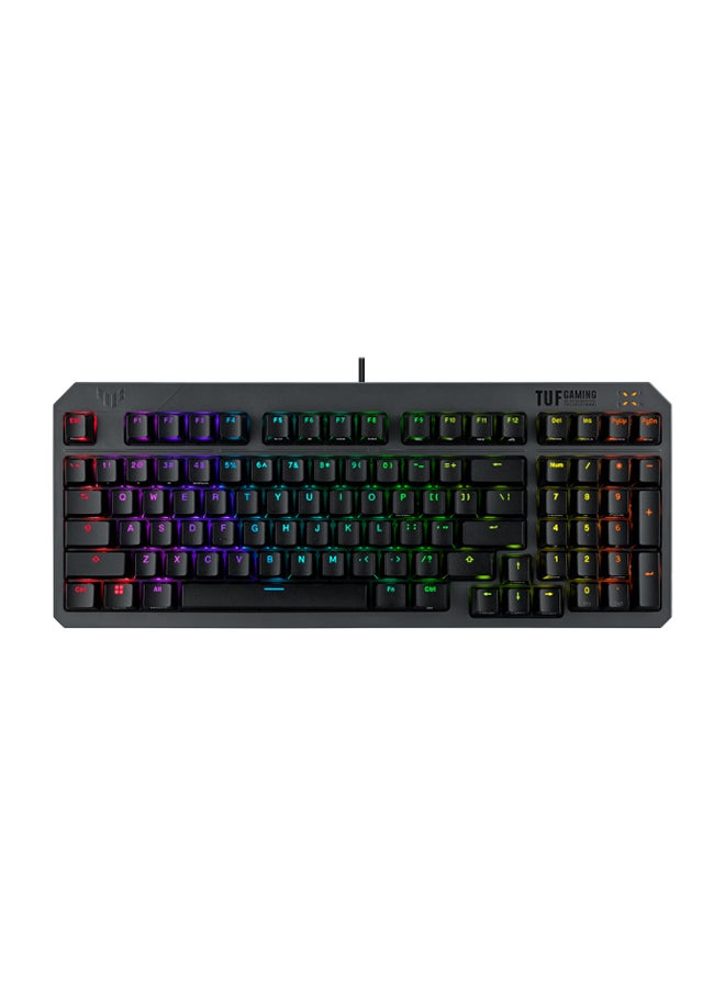 ASUS ASUS TUF Gaming K3 Gen II Gaming Keyboard with Compact 97-Key Layout, Optical-Mechanical RGB Switches  - Image 1