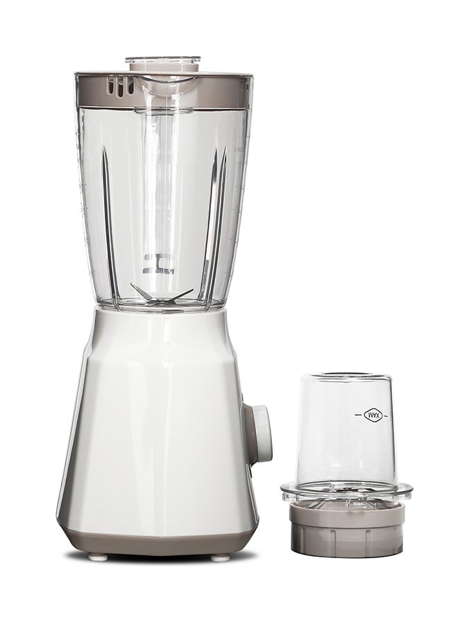Clikon - 2-In-1 Blender With 2-Speed Settings And Pulse Control 600 W CK2665 White - Image 1