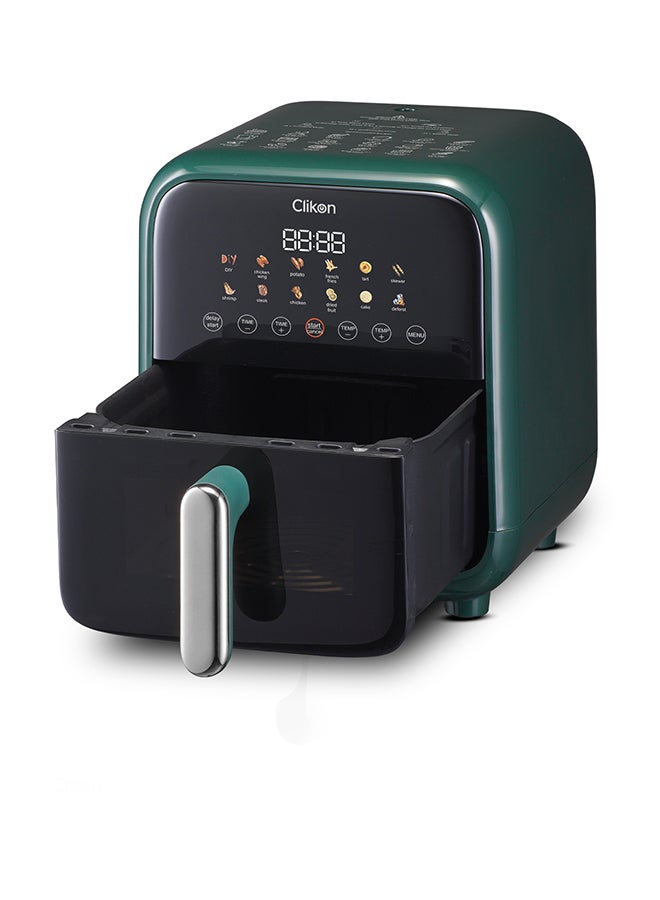 Clikon Digital Airchef Air Fryer 7.5 L 1800 W CK371 Dark Green  - Image 3