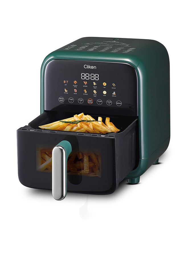 Clikon Digital Airchef Air Fryer 7.5 L 1800 W CK371 Dark Green  - Image 2