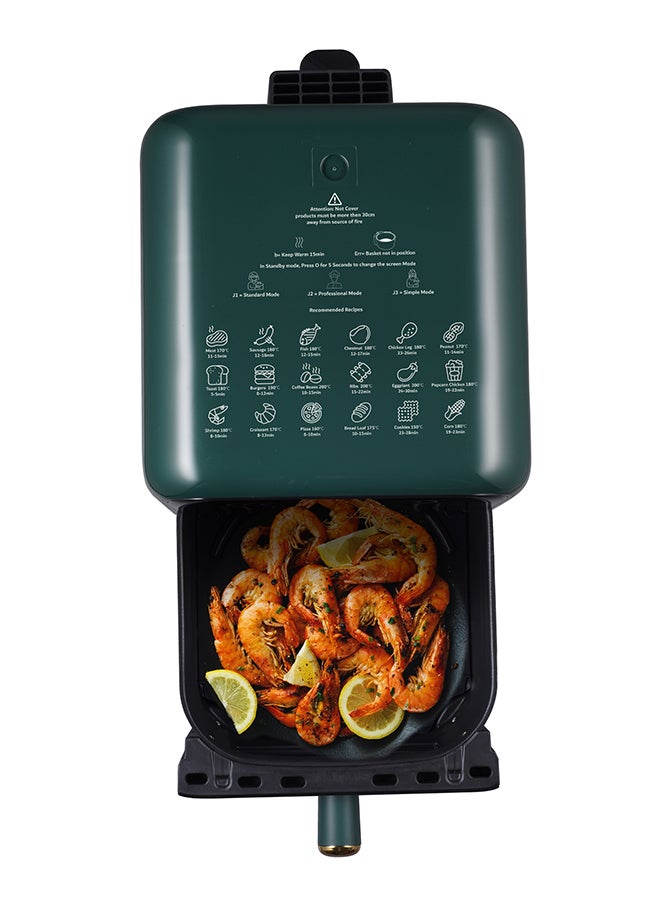 Clikon Digital Airchef Air Fryer 7.5 L 1800 W CK371 Dark Green  - Image 4