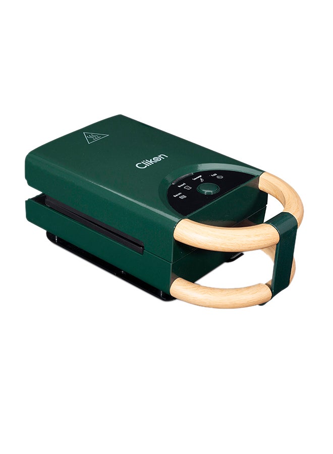 Clikon Sandwich Maker 650 W CK2475 Green  - Image 1
