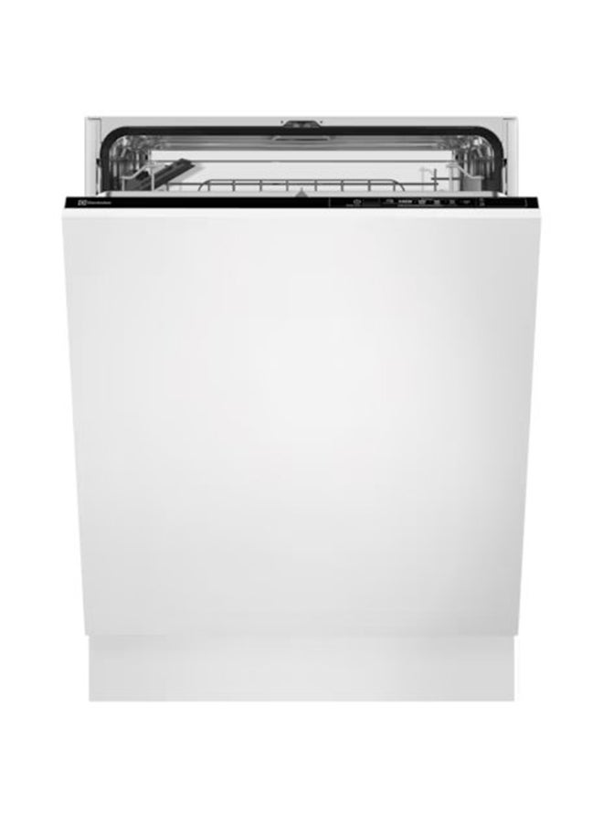 Electrolux Built In 60cm Fully Integrated Dishwasher, 13 Place Setting & 5 Programs, Inverter Motor With Advanced AirDry Technology, MaxiFlex Cutlery Rack, SatelliteClean, Made In PolAnd 1950 W EEA17200L Silver  - Image 1