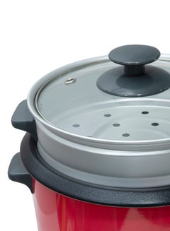 كليكون Rice Cooker With Steamer 1 L 400 W CK2701 Red  - Image 4