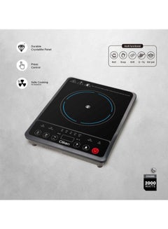 كليكون Infrared Cooker With Child Lock 2000 W CK4283 Black  - Image 4