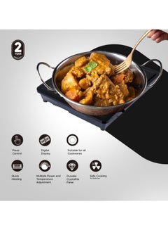 كليكون Infrared Cooker With Child Lock 2000 W CK4283 Black  - Image 5