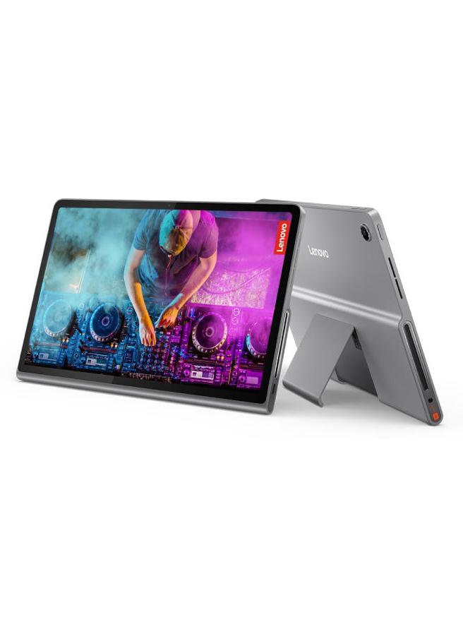 لينوفو TB351FU--TAB Plus، 11.5 بوصة، لون رمادي، MediaTek Helio G99 OC 2.2GHz، ذاكرة وصول عشوائي 8 جيجابايت، سعة تخزين 256 جيجابايت، خاصية عدم الاتصال، واي فاي، بطارية 8600 مللي أمبير في الساعة مع بطارية 45WPD 3.0 مع جراب ZADX0106SA - Image 1