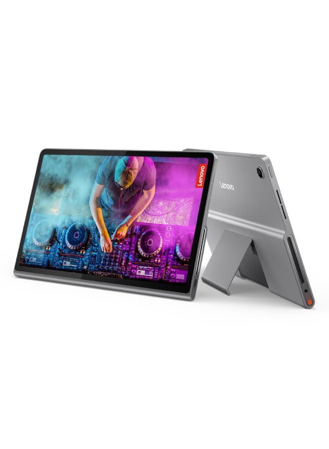 لينوفو TB351FU--TAB Plus، 11.5 بوصة، لون رمادي، MediaTek Helio G99 OC 2.2GHz، ذاكرة وصول عشوائي 8 جيجابايت، سعة تخزين 256 جيجابايت، خاصية عدم الاتصال، واي فاي، بطارية 8600 مللي أمبير في الساعة مع بطارية 45WPD 3.0 مع جراب ZADX0106SA - Image 1