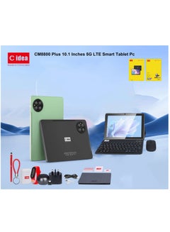 C idea 10.1-inch Android 13.0 Smart Tablet PC with Wireless Bluetooth Mouse and Keyboard 800x1280 IPS Display 5G Dual SIM WiFi GPS Bluetooth Kids Tab  - Image 3