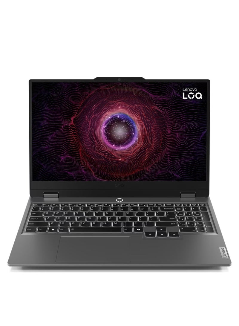 Lenovo (Upgraded Version) Loq 15Arp9 Amd Ryzen 7 7435Hs 4.5Ghz 15.6" Fhd 144Hz 24Gb Ddr5512Gb Ssd Nvidia Geforce Rtx 4050 6Gb Windows 11 Home English Luna Grey English Luna Grey - Image 1