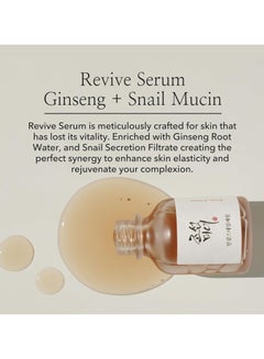 Beauty of Joseon Revive Serum Ginseng + Snail Mucin 30ml  - Image 5