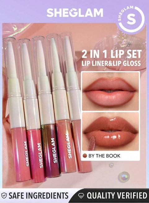 Lip Rules Liner & Gloss Pen - By The Book By The Book