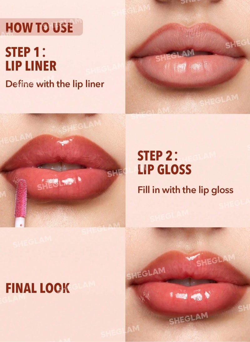 Lip Rules Liner & Gloss Pen - By The Book By The Book